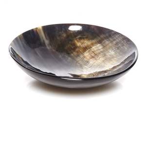 Bol en corne naturelle de haute qualité, résistant à la chaleur, fait main, luxueux, élégant, passe au lave-vaisselle, pour la maison, l'hôtel et le restaurant - Product Image 5