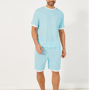 Vente en gros de vêtements d'été Nouveau design pour hommes Twin Sets Short et t-shirt à manches courtes Twin Set pour hommes de haute qualité - Product Image 6