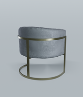 Chaise de bar moderne de luxe en velours doré, faite à la main, durable, forme carrée, tabouret de bureau en aluminium