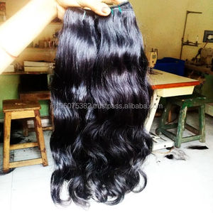 Extensiones de cabello virgen indio sin procesar, ondulado - Product Image 1