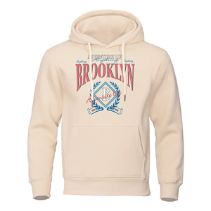 Usine personnaliser femmes hommes sweats à capuche Pastel couleur unie col rond sweat avec capuche pour l'impression - Product Image 2