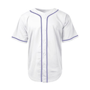 Jersey de béisbol de secado rápido 100% tela de poliéster entrenamiento personalizado equipo de béisbol Atlético Jersey OEM y ODM servicio - Product Image 4