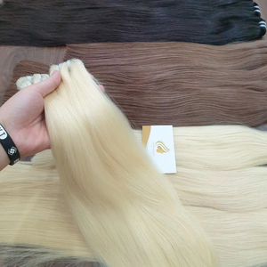 ผมต่อแบบชาวเวียดนามตรงผมบลอนด์ธรรมชาติแบบ100% - Product Image 1