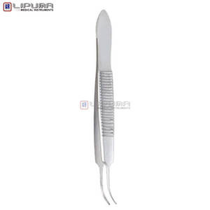 Forceps irisaires GRAEFE encastrés 7 cm/1,0 mm, forceps irisaires pour pansements oculaires Graefe, chirurgie ophtalmique, pointe fine durable, instruments médicaux - Product Image 6