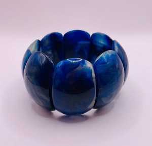 Brazalete de resina espléndida, pulseras, joyería de resina multicolor, joyería de moda hecha a mano, regalo para hombres y mujeres, fiesta - Product Image 1