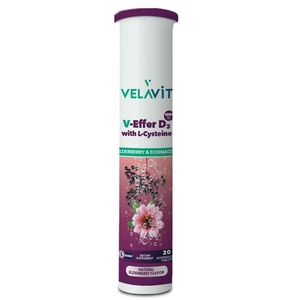 Velavit V-Effer D3 con L-cisteina 20 compresse Efervesan
