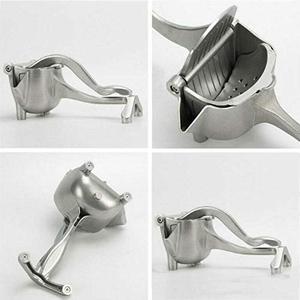 Exprimidor de jugo de aluminio, agarre antideslizante ergonómico portátil de alta resistencia para jugo de cítricos sin esfuerzo en cocinas domésticas y comerciales - Product Image 5