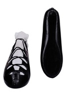 Nuevas Zapatillas de Ballet y Jazz para Mujer, de Piel Sintética y Piel de Oveja, con Logotipo Personalizado, Servicio OEM, para Entrenamiento de Danza, Talla y Color Personalizables