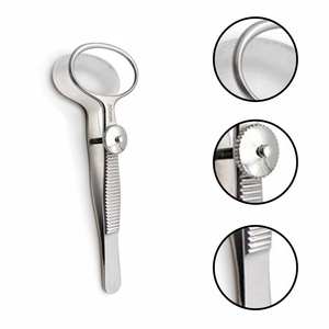 Pinzas Quirúrgicas para Sujeción Ósea de Acero Inoxidable, Manuales con Bloqueo de Trinquete, Instrumento Ortopédico para Trauma, para Uso Médico - Product Image 3