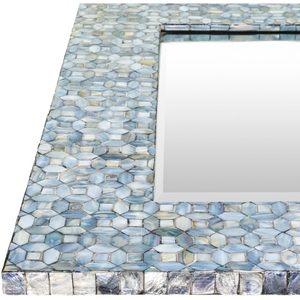 Espejo de madera de madreperla elegante y moderno, decoración de pared de belleza atemporal para dormitorio, Hotel, restaurante, decoración del hogar - Product Image 3