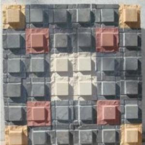 Durable Natural Stone <b>Mosaic</b> <b>Tiles</b> Custom Size Design Water Resistant Eco-Friendly Decorative <b>Sheets</b> Bedroom Hotel Living Room - Product Image 5