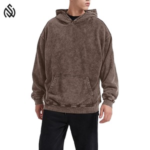 Vêtements d'hiver Acid Wash Hoodies Custom Color Acid Wash Hoodies Fashion Clothing Acid Wash pullover Hoodies - Product Image 1