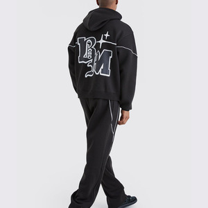 Chándal cómodo para hombre Ropa deportiva informal Jogging Traje de dos piezas Logotipo personalizado - Product Image 5