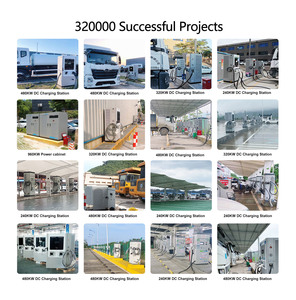 Estación de Carga Rápida DC de 60kW 80kW 120kW 160kW 180kW 240kW 320kW 360kW 480kW con Pantalla LCD para Carga Comercial y de Camiones Pesados - Product Image 6