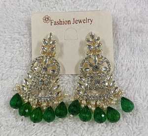 Trendy Modern Indian Freshwater <b>Pearl</b> <b>Earrings</b> for Women | Elegant & Stylish for Casual, Office, or Perfect Daily Wear - Product Image 2