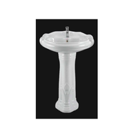Vasque ronde murale moderne pour salle de bain d'hôtel avec drain intégré – Vente en gros