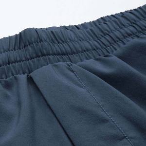 Pantalones cortos de entrenamiento para hombre de último diseño de secado rápido, precio al por mayor, ropa de hombre de alta calidad, pantalones cortos de Color azul marino personalizados - Product Image 3