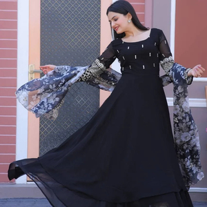 ชุดผ้าทอแบบหนาผ้าจอร์กาตต์สำหรับนักออกแบบล่าสุด - Product Image 1