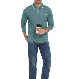 New Custom Breathable Quick Dry Anti-Wrinkle Button Knit High Quality <b>Gothic</b> Style Canvas Fabric Mens Long Sleeve for <b>Shirt</b> - Product Image 4