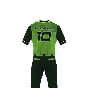 Uniformes de béisbol transpirables de secado rápido hechos a medida último diseño de moda estilo su propia marca y logotipo 100% poliéster - Product Image 6