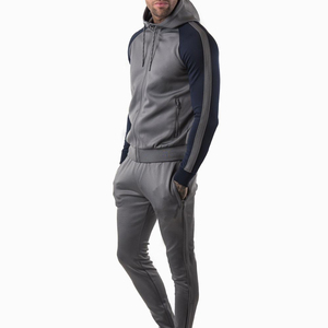 Survêtement de sport unisexe avec logos personnalisés et vêtements décontractés pour hommes - Product Image 1