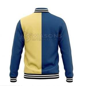 Blouson universitaire élégant pour homme en tissu respirant, léger et tendance, style streetwear 2026 - Product Image 6
