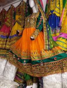 Robe de mariée Vintage, bijoux Kuchi en argent, collier Vintage, robe Kuchi-robe kuchi africaine - Product Image 4