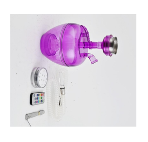 Chicha de luxe de conception moderne, fabriquée aux États-Unis en 2023, en plastique et en métal, de la marque RatPack Clubhouse, pour la décoration artistique de la maison - Product Image 2