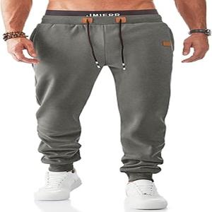 Men's Classic Fit Drawstring Sweatpants with Custom Colors Heavyweight <b>Fabric</b> for Winter - Product Image 1