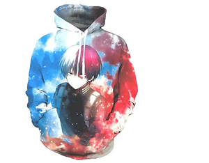 Sweat-shirts à capuche en sublimation graphique pour le dropshipping, tous motifs anime pour hommes, en polyester/coton respirant Felipa - Product Image 5