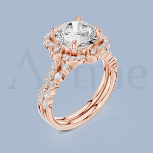 10K Gold-Plated <b>Adjustable</b> <b>Ring</b> Fashion Jewelry for Women - Product Image 1