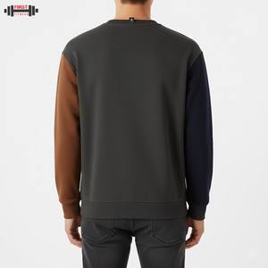 Oem Sample <b>Women's</b> Embossed Printed Oversize Pullover Hoodie Set 50% Cotton 50% Polyester Long Sleeve <b>Black</b> Streetwear Winter - Product Image 4