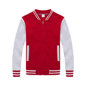 Blousons de baseball personnalisables pour hommes en molleton chenille brodé, col montant, style universitaire, avec logo personnalisé, service OEM - Product Image 3