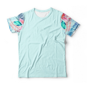 Vente en gros T-shirts solides à manches courtes en polaire tissée légère à séchage rapide pour hommes - Product Image 3