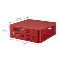 Kustomisasi casing PC Mini paduan aluminium | Mesin CNC Enclosure kontrol industri | Pabrik OEM dengan pemrosesan sesuai permintaan