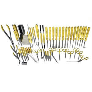 Kit de chirurgie rhinoplastie 48 pièces Instruments chirurgicaux en acier inoxydable titane comprenant des ciseaux à septum Nez incurvé en plastique - Product Image 3