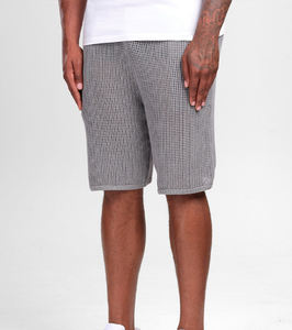 กางเกงขาสั้นผ้าคอตตอนถักสำหรับผู้ชายกางเกงขาสั้นยาวถึงเข่าสไตล์สปอร์ตสไตล์วินเทจสำหรับฤดูร้อน - Product Image 4