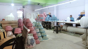 Pantalla de lámpara de yute de alta calidad con textura natural perfecta para la decoración del hogar rústica y Bohemia ecológica - Product Image 5