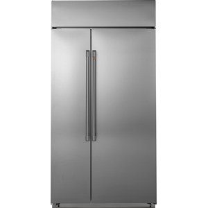 Réfrigérateur intelligent encastrable côte à côte en acier inoxydable électrique Cafe CSB42WP2NS1 de 42 pouces - Product Image 1