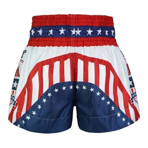 Top MMA Pantalones Cortos de Boxeo Diseños Sublimados Muay Thai Shorts Unisex MMA Equipo de Entrenamiento e MMA Pantalones Cortos Fabricante Artes Marciales - Product Image 4