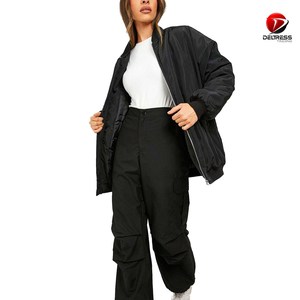 Chaquetas de moda personalizadas al por mayor para damas, chaquetas elegantes lisas informales, chaquetas para damas, 2025 - Product Image 4