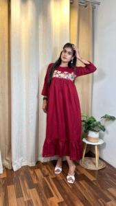 VESTIDO MAXI PRECIO PREMIUM DE MODA EN TELAS HAKOBA - Product Image 3