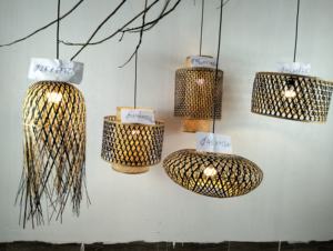 Luxury Design <b>Bamboo</b> <b>Lamp</b> Cover Decoration Bedroom Hotel High Quality From Vietnam - Product Image 3