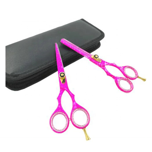 Tijeras profesionales de peluquería, juego de tijeras para adelgazar el cabello - Product Image 2