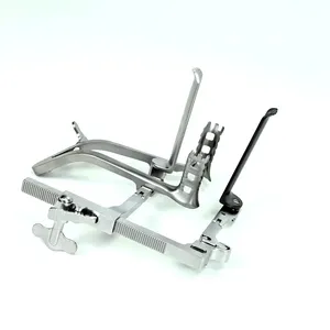 Retractor Cardíaco MICS, Instrumento de Cirugía Cardiovascular Esternal de Acero Inoxidable - Product Image 1