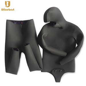 Commercio all'ingrosso in Neoprene 3mm 5mm 7mm muta CR Swim Open Cell mimetic Spearfishing <span class=keywords><strong>Diving</strong></span> Yamamoto muta con cappuccio per gli uomini - Product Image 4