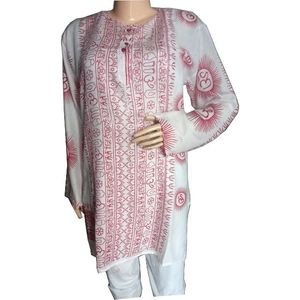 คุณภาพสูงผ้าฝ้าย100% จาก kurta kurta ขายส่งเสื้อผ้าธรรมดากำหนดเองได้ป้องกันเทคนิคสไตล์รายการ - Product Image 2