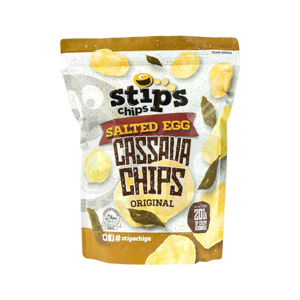 High Standard Export Quality Wholesale Stip's Chips Salted Egg Cassava Chips Original 200g - Product Image 1