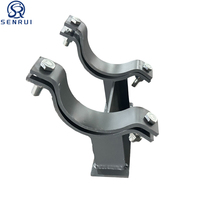 Support de fixation pour tuyau en acier au carbone galvanisé robuste de qualité supérieure, réglable, service OEM personnalisé