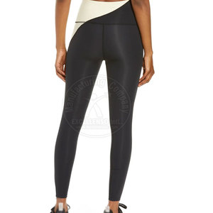 Leggings slim pour femmes - Matière Spandex/Polyester - Confortables - Maintien au chaud - Vêtements de sport personnalisables pour la salle de sport - Product Image 2